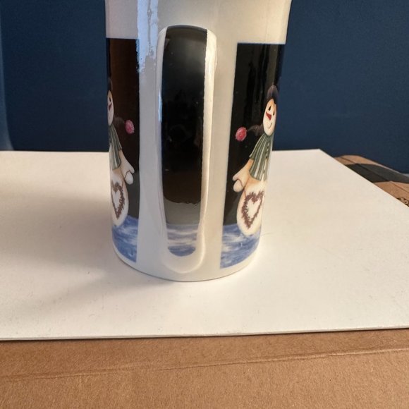 ROYAL NORFOLK 12 OZ SNOWMAN MUG - Picture 2 of 5